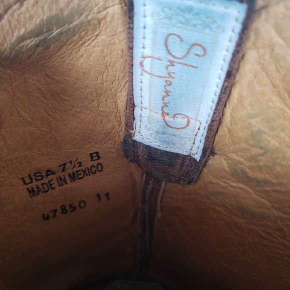 Shyanne cowboy boots, size 7.5 - Picture 10 of 11